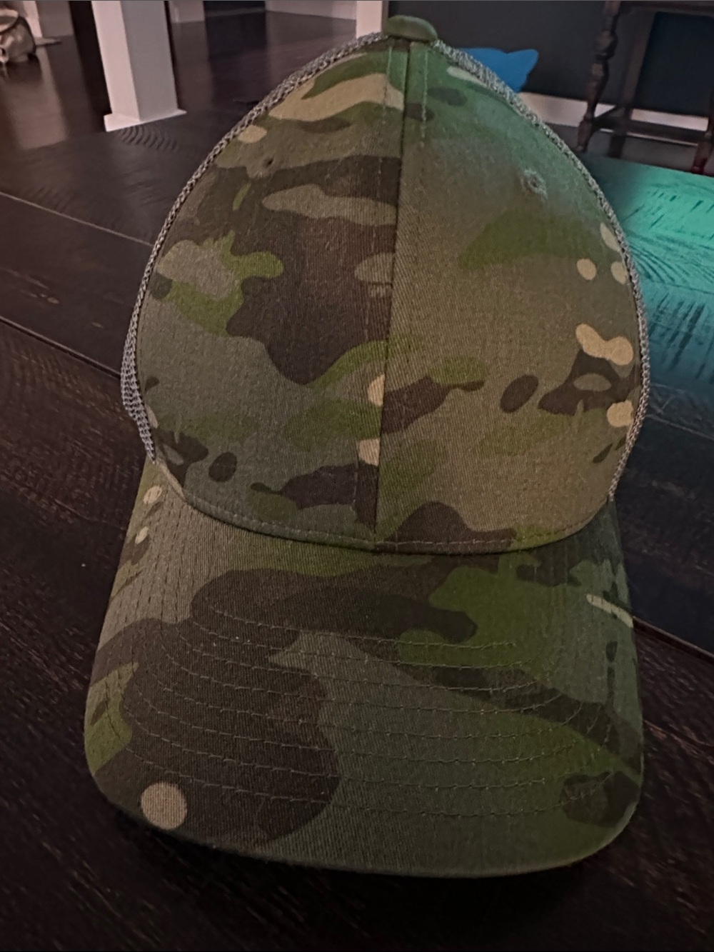 Women’s Camo Trucker Hat - Green Camouflage